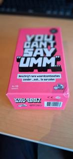 You can't say "umm", Enlèvement, Utilisé