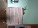 Commode met rotan, Ophalen, 50 tot 100 cm, Zo goed als nieuw, 3 of 4 laden
