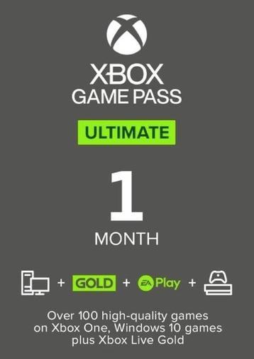 Xbox Game Pass Ultimate – 1 Mois Global 