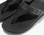 Fitflop teenslippers met steentjes mt40 Nieuw, Kleding | Dames, Schoenen, Ophalen of Verzenden, Zwart