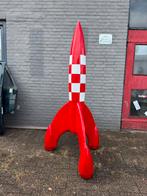 Groot Kuifje reclame raket beeld, Ophalen, Kuifje, Zo goed als nieuw, Beeldje of Figuurtje