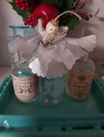 Vintage kersthanger engeltje met trompet KERST, Gebruikt, -, -, Ophalen of Verzenden