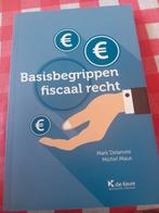 Basisbegrippen fiscal recht, Boeken, Boekenweekgeschenken, Ophalen of Verzenden