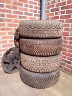 Set winterbanden 205 /55 R16 5x108, 16 inch, Gebruikt, Ophalen of Verzenden, Winterbanden