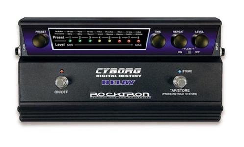 Rocktron Cyborg Delay met Hush en Tap, Muziek en Instrumenten, Effecten, Delay of Echo, Ophalen of Verzenden