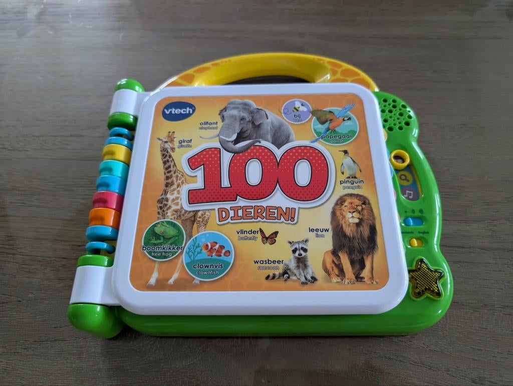Vtech 100 dieren, Kinderen en Baby's, Verzenden, Zo goed als nieuw