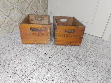 vintage schweppes bakken seventies  beschikbaar voor biedingen