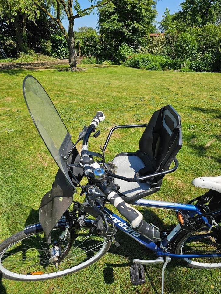 Kinderstoeltje, Fietsen en Brommers, Fietsaccessoires | Fietsstoeltjes, Gebruikt, Voorzitje, Ophalen