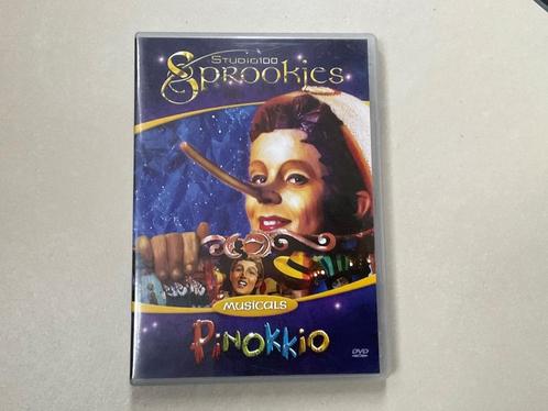 Dvd Studio 100 Sprookjes Musical Pinokkio, Cd's en Dvd's, Dvd's | Kinderen en Jeugd, Zo goed als nieuw, Alle leeftijden, Ophalen of Verzenden