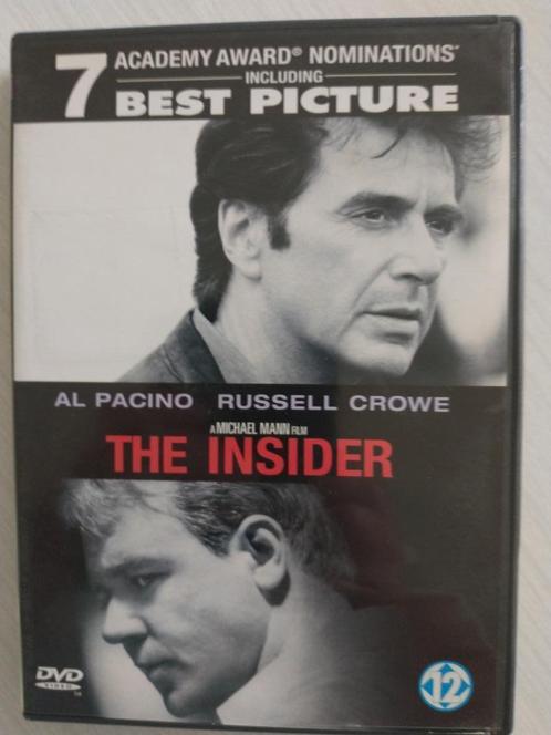 DVD The Insider, CD & DVD, DVD | Thrillers & Policiers, Utilisé, Détective et Thriller, À partir de 12 ans, Enlèvement ou Envoi