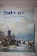 Boek , Sotheby's 19TH century European Paintings , 2002, Ophalen of Verzenden, Zo goed als nieuw, Schilder- en Tekenkunst, Sotheby's