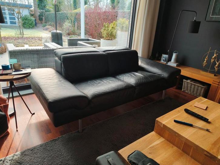 Lederen zetel - Bardi Italy, Maison & Meubles, Canapés | Coins salons complets, Utilisé, Cuir, Enlèvement