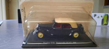 Citroen Traction 15 six découvrable A.E.A.T 1950 1/43 beschikbaar voor biedingen
