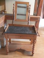 coiffeuse, Huis en Inrichting, Tafels | Kaptafels, Ophalen, Gebruikt, Hout, Ancien