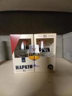 2 Hapkin bierglazen, Ophalen of Verzenden, Zo goed als nieuw
