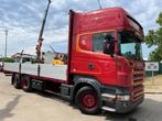 Scania R440 6x2 TOPLINE RETARDER - platform 7m35 - LIFT + ST, Auto's, 440 pk, Bedrijf, 2 zetels, 2 deurs