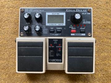 BOSS DD-20 Giga Delay twin pedal beschikbaar voor biedingen