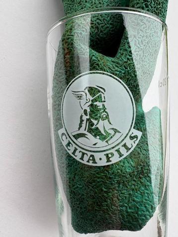 Celta Pils, brasserie Meiresonne, Gand, Enlèvement, Comme neuf, Verre ou Verres, Autres marques