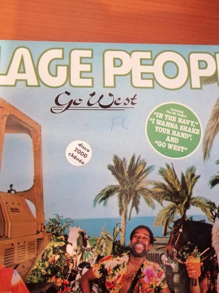 Village People Go West 33 toeren vinyl, Cd's en Dvd's, Vinyl | Dance en House, Gebruikt, Disco, Ophalen