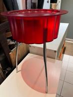 Bijzettafel met opbergruimte en dienblad, Ophalen, Gebruikt