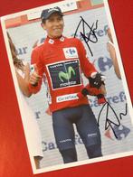 Wielerfoto 2016 vuelta nario quintana signe, Verzenden, Zo goed als nieuw