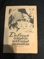 Duitse affiche, Verzamelen, Ophalen of Verzenden