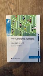 Dirk Leysen - Sociaal recht in essentie, Boeken, Ophalen of Verzenden, Zo goed als nieuw, Nederlands, Dirk Leysen; Jan Van Looij; Werner Wijnants; Ilse Van Puyveld...