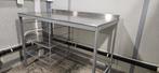 INOX TAFEL 1,26 m x 0.65 m diep, Ophalen, Gebruikt, Overige typen