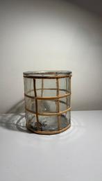 Glazen bloempot, Ophalen, Gebruikt