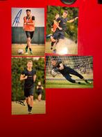 4 Gesigneerde foto’s voetballers, Verzamelen, Ophalen, Zo goed als nieuw
