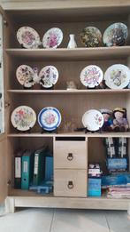 Belle salle à manger entière en bois blanc, Maison & Meubles, Enlèvement, Comme neuf, Klassiek maar nog aktueel