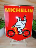 Plaque émaillée Michelin, Enlèvement ou Envoi, Comme neuf, Panneau publicitaire