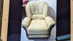Zetel, Huis en Inrichting, Fauteuils, Ophalen, Gebruikt, Leer, Leder