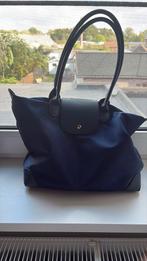 Blauwe handtas, Handtassen en Accessoires, Tassen | Damestassen, Ophalen, Zo goed als nieuw, Handtas