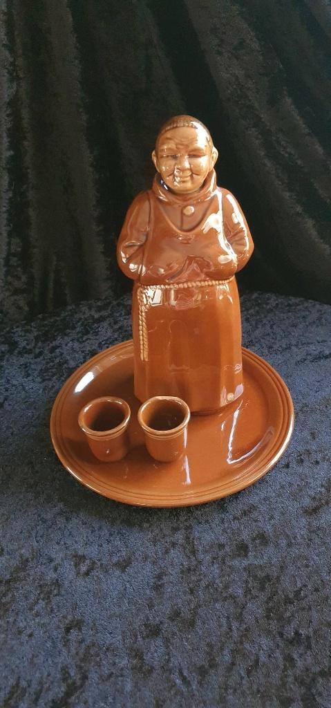 mooie oude pater decanter, Huis en Inrichting, Keuken | Servies, Keramiek, Ophalen