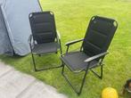 2 lichtgewicht stoelen, Caravanes & Camping, Meubles de camping, Comme neuf, Chaise de camping