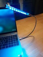 HAMA Swan Neck LED-computerlamp, Gebruikt, Metaal of Aluminium, Ophalen of Verzenden, Led