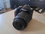 Nikon D3200 met 18-55mm kitlens, Ophalen of Verzenden, Gebruikt, Nikon