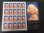 Groot vel Marilyn Manroe USA 1995, Postzegels en Munten, Postzegels | Amerika, Ophalen of Verzenden
