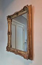 Vintage grote spiegel, Ophalen, Rechthoekig, 50 tot 100 cm, Minder dan 100 cm