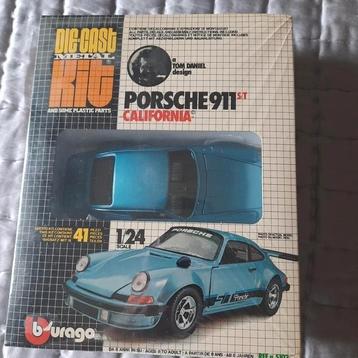 PORSCHE 911 CALIFORNIA *1/24*KIT BURAGO*VINTAGE*NEW* beschikbaar voor biedingen