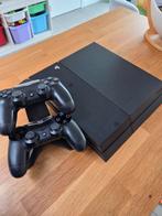 Playstation 4 met 2 controllers en 18 spelletjes, Games en Spelcomputers, Ophalen, Gebruikt, Met 2 controllers