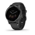 Garmin Vívoactive 4S 40mm Case Black GPS Smartwatch, Gebruikt, Zwart, Garmin, Ophalen of Verzenden