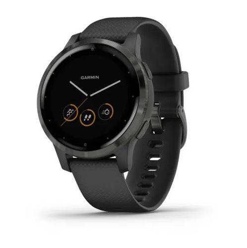 Garmin Vívoactive 4S 40mm Case Black GPS Smartwatch, Handtassen en Accessoires, Sporthorloges, Gebruikt, Zwart, Afstand, Calorieverbanding