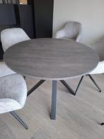 Ronde tafel te koop, Huis en Inrichting, Ophalen, Zo goed als nieuw, Vier personen, Rond