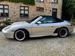 Porsche 911 996 CABRIO - BELG WAGEN - PORSCHE SERVICE - TOPC, Auto's, 4 zetels, Achterwielaandrijving, Zwart, 300 pk