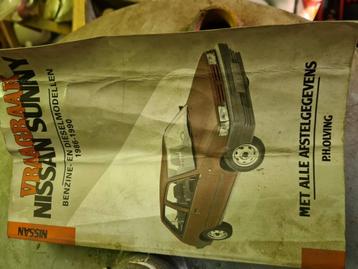 Vraagbaak Nissan  Sunny 1986 1990 diesel en benzine beschikbaar voor biedingen