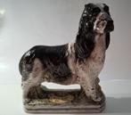 Majolica Hond Cocker Spaniel Keramische Garnier Likeur Fles, Antiek en Kunst, Verzenden