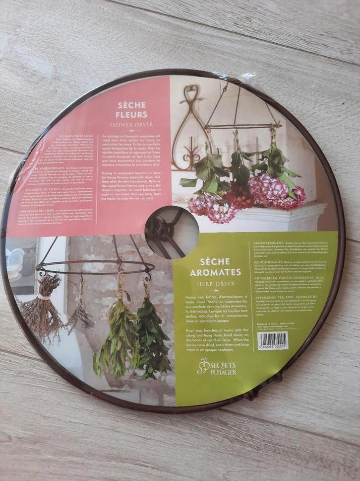 Bloemendroger/kruidendroger Secrets du Potage, Huis en Inrichting, Woonaccessoires | Droogbloemen, Nieuw, Ophalen