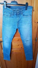 Ripped skinny jeans Calvin Klein maat 33/32, Calvin Klein, Blauw, Ophalen of Verzenden, Zo goed als nieuw